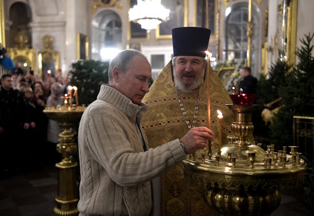Putin memleketinde yine Noel'i kutluyor - Free Press