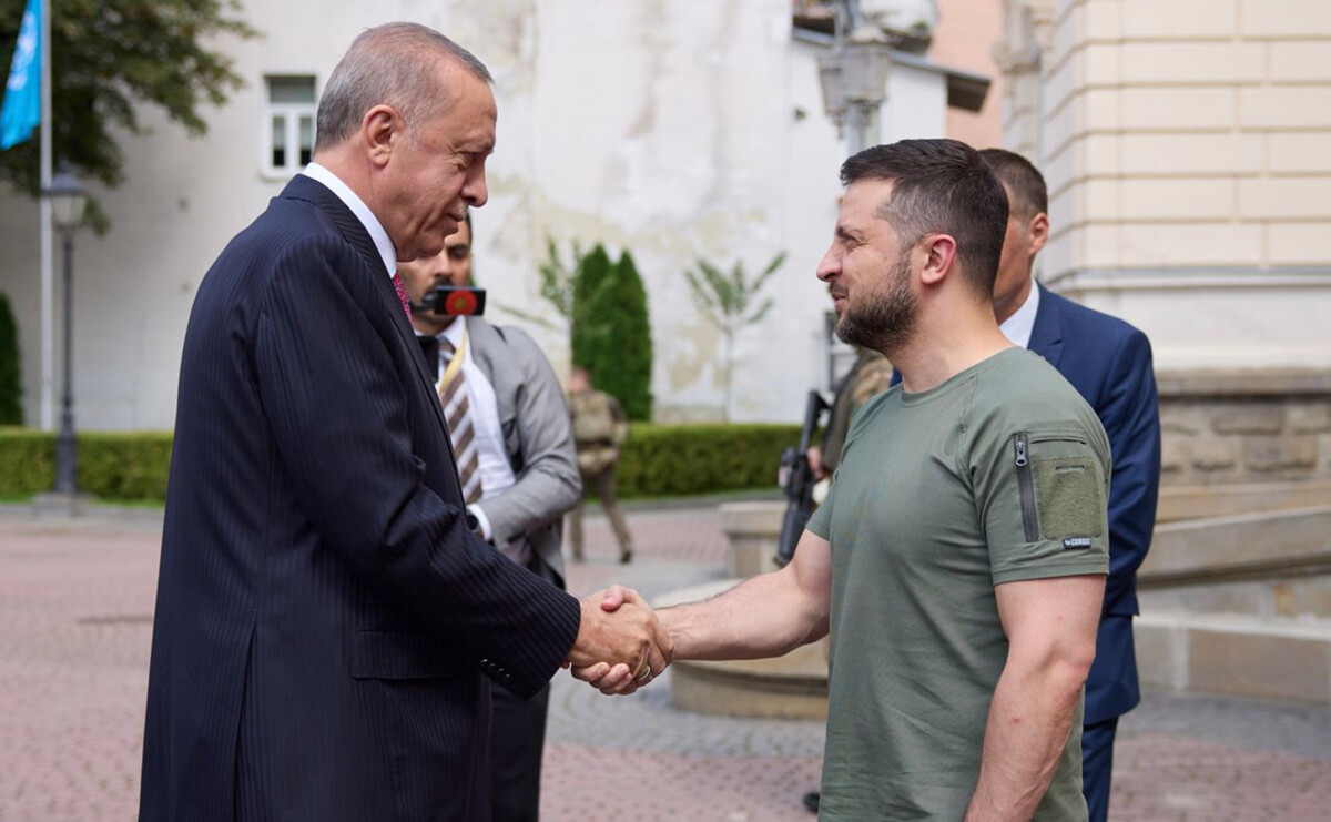Zelensky on Erdogan's visit: A strong message of support from a strong ...