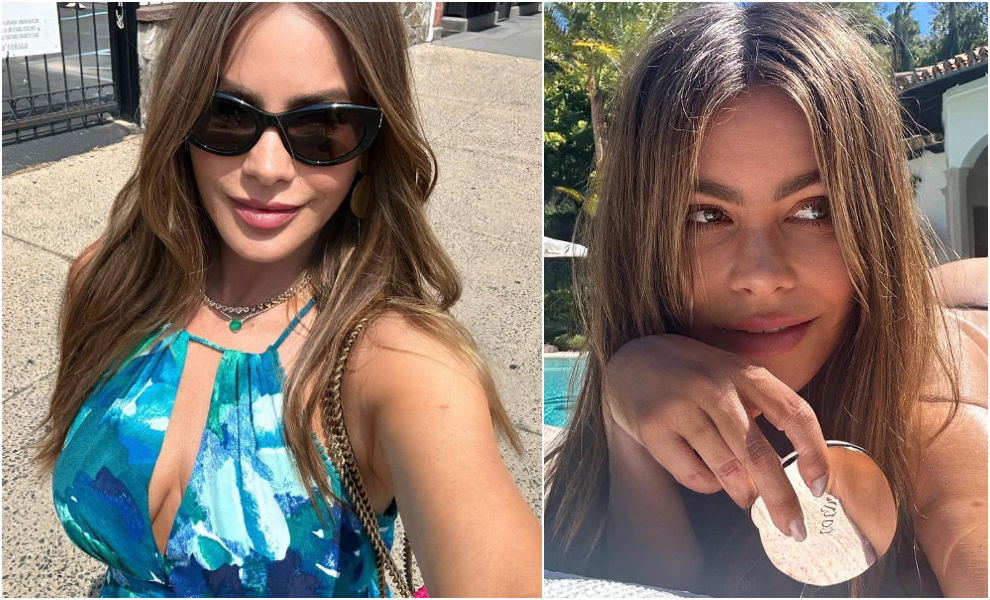 Sofia Vergara's No Makeup Selfie Is Unfair—This Is Her Poolside