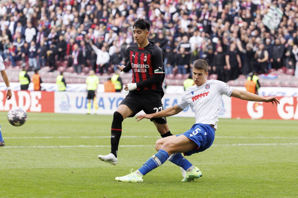 VIDEO: The youth of Hajduk Split knocked out Milan for the Champions League  final - Free Press