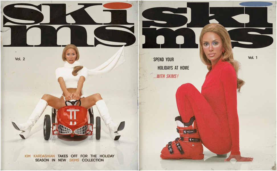 Kim Kardashian's Topless, 1960s-Inspired Ad for Skims is Sensational