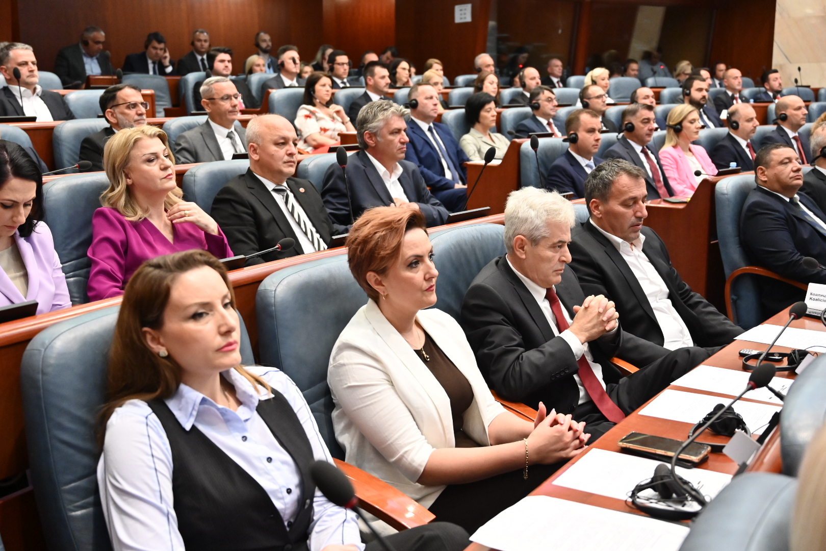 Конституивна седница во собрание / Фото: Драган Митрески/Слободен печат