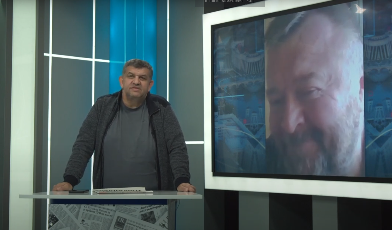 Бранко Росиќ, уредник во „Велике приче“, screenshot